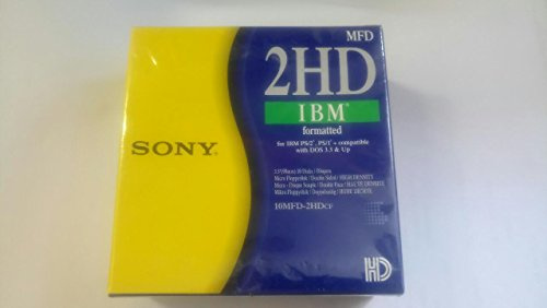 Sony 2HD 1,44 MB IBM formatierte 3,5 Zoll Diskettenlaufwerk