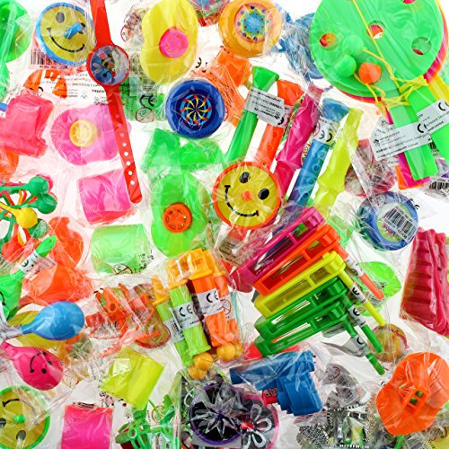 Henbrandt 500 pieces Party Small Bag Child's Birthday Party Toy Mix Tombola