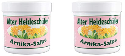 Arnika Salbe 2 x 250 ml ASAM Alter Heideschäfer Set trockene, raue Haut (ingesamt 500 ml)