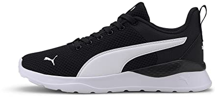 PUMA Unisex Kinder Anzarun Lite Jr Sneaker, Puma Black Puma White, 37.5 EU