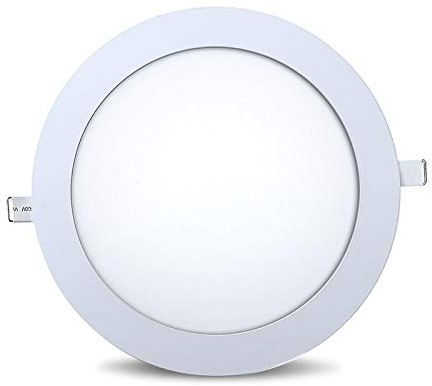 18 Watt LED Panel Ultra Slim Einbauleuchte Deckenleuchte Deckenlampe Rund Ø 225mm Warmweiß