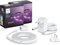 Philips Hue – Lightstrip Plus V4 EMEA 2m Basis-Kit, 2er-Pack dimmbarer LED Streifen für das Hue Lichtsystem mit 16 Mio. Farben, smarte Lichtsteuerung über Sprache oder App