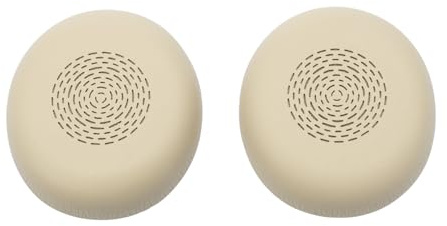 Jabra Evolve2 75 Ohrkissen - 1 x Dual-Foam-Ersatz-Ohrpolster für Jabra Evolve2 75 Stereo-Kopfhörer (beigefarbene Version) - weiche Hörmuscheln - Beige