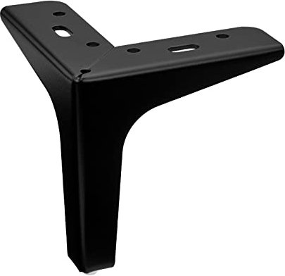 Pied de meuble VICTOR Hauteur 130 mm noir mat Pied de meuble Pied d'armoire Pied de canapé de SOTECH