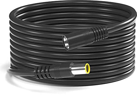iRonsnow Cavo Connettori Prolunga Universale Da 8 mm, Cavo CC da 3 m Da 8 mm Per Generatore, Centrale Elettrica Portatile e Pannello Solare 14 AWG.