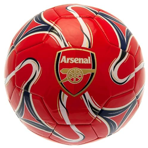 Hy-Pro Arsenal 26 Panel Size 5 Cosmos Ball - Red