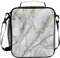 MNSRUU Girls Lunch Bags, Abstract Texture White Marble Gold Veins Insulated Thermal Packed Lunch Box Hot Cool Frozen Food for Women Kids