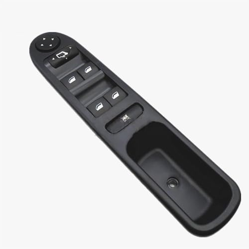 Mando Elevalunas Para PEUGEOT 307 para SW para CC 307SW 307CC 307 para CABRIO 6554.KT 6554KT 96351625XT interruptor de ventana de Control lateral del conductor Mando Elevalunas Botonera (Color : 2)