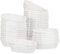 Mini teglia for pane: 1000 pezzi di pirottini di carta pirottini rettangolari usa e getta for cupcake involucri for cupcake resistenti all'olio for palline di torta, muffin, cupcake e caramelle