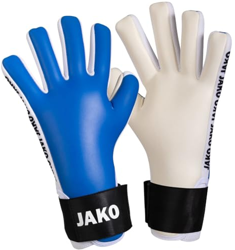 Keeperhandschoenen 2-in-1 royal / wit - Bovencoating droog/nat weer