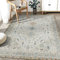 Taleta OLINA Waschbarer Teppich, Wohnzimmer, Beige, Groß für Schlafzimmer, Vintage, Weicher Kurzflor, Rutschfest, Orientalisch, Traditionell