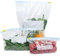 QIYIG 30 Pcs Food & Sandwich Bags Freezer Bags Sandwich Bags Large Reusable Food Plastic Seal Bag Soup Storage Zip Lock Bag (S+M+L(30 Bags))