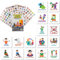 Smarfer - 160 x Aufkleber für Kinder & Kleinkinder - Sticker für Piktogramme Set - Niedliche verschiedene Aktivitäten.