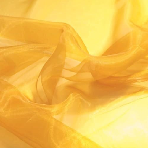 TOLKO uni Gardinenstoff Meterware halbtransparent | 300cm breit | Deko-Stoff für Gardinen Vorhang Hochzeit Party | Hauch Zart wie feiner Tüllstoff Netzstoff | Stoffe zum Nähen Meterware