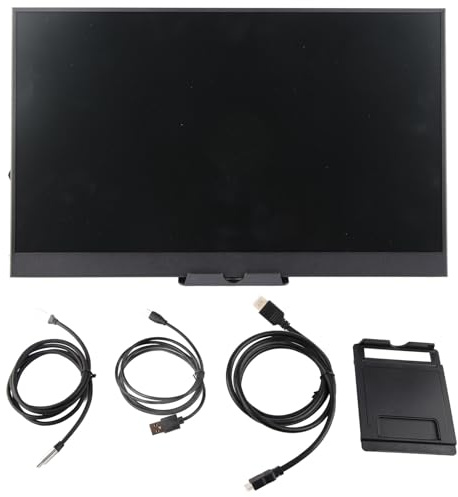 Beufee Gaming Monitor, 17Inch Monitor Portable Display 60HZ External Display Laptop Monitor with Mini HD Multimedia Interface Typec Port for Computers