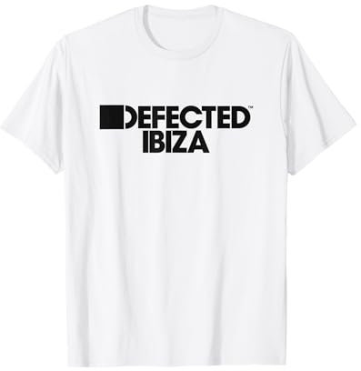 Imprimir Ibiza Negro Defectado Camiseta
