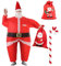Forfamy Inflatable Christmas Tree Costume - Adult Blow Up Costume for Christmas Party (Style-2)