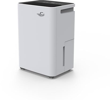 Comedes Demecto 16 Eco WiFi - Potente deshumidificador (máx. 16 l/24 h), apto para habitaciones de hasta 65 m²/150 m³, compatible con aplicaciones