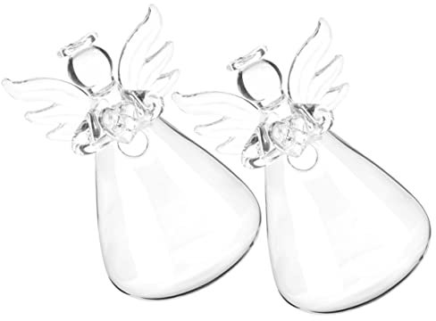 2 Piezas Grandes jarrones de Vidrio Planta Azul Botella de Agua suculento Bol Home Decor decoração casa jarrón de Cristal para la decoración del hogar florero de Vidrio Transparent PRETYZOOM