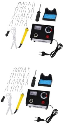 STOBOK 2 Sätze Pyrographie-Werkzeugsatz für den jahrestag elektroheizung Holzbrandwerkzeug Set elektrische heitzung e-heizung Pyrographie-Kit Holzofen ABS technische Kunststoffe