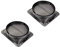 Housoutil 2 Piezas De Válvula Resistente Para Campana Extractora De Cocina Válvula Antirretorno Válvula De Retención De Cocina Material Antióxido Negro