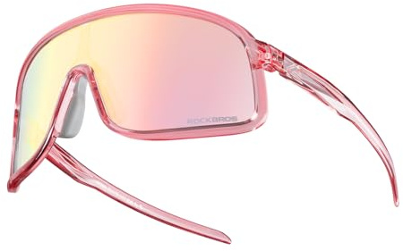 ROCKBROS Fahrradbrille Photochromatisch Cycling Glasses Antibeschlag Fahrradbrille Outdoor Rennrad Sportbrille Sonnenbrille für Damen und Herren