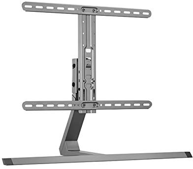 TV Stands TV Wall Mount Universal Table Top Pedestal TV Bracket, for 37 to 75 Inch Computer Screens, Height Adjustable, Max Hole Distance