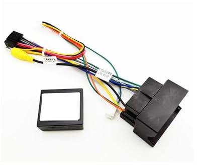 CAN Bus Wiring Harness Adapter, Compatible with VW Golf 7 Jetta Polo Caddy Tiguan, Quadlock 52 Pin Cable, Compatible with 16 Pin Car Android Multimedia(1pcs cable)