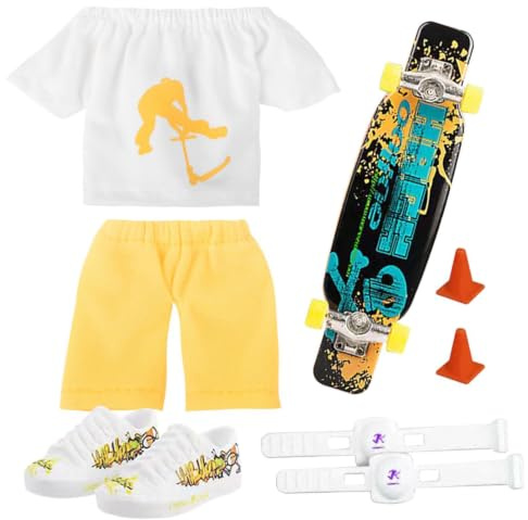 Genérico Mini-Finger-Roller, Mini-Skateboard mit Zehen mit Hose und