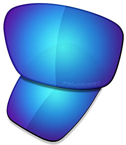 Saucer Premium Replacement Lenses for Oakley Scalpel OO9095 Sunglasses High Definition - Glacier Blue Polarized