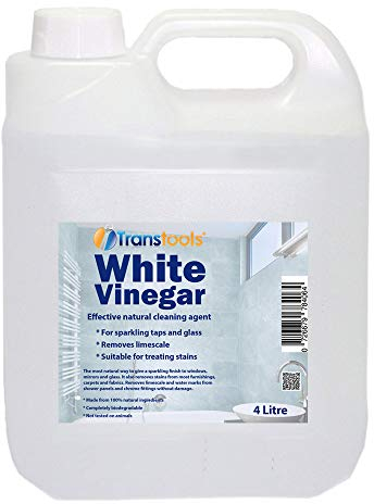 Transtools White Vinegar - 4 Litre Bottle