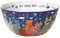 Goebel My New York City Night Schale James Rizzi aus Porzellan in Bunten Farben, Maße: 15cm x 15cm x 7cm, 26-103-14-1