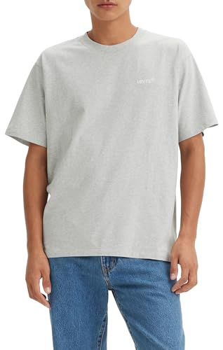 Levi's Men's Red Tab Vintage Tee T-Shirt, Light Mist Heather, XS