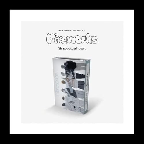 AIMERS Fireworks Spezielles Nemo-Plattform-Album-Paket + NEMO QR Karte + offizielle Fotokarte + Selfie-Fotokarte + AMRS Polaroid + Tracking (Snowball-Version)