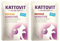 Kattovit Feline Diet Sensitive Bundle 20x 85g / 10x Huhn&Ente und 10x Huhn&Pute/Zur Minderung von Ausgangerzeugnis- und Nährstoffintoleranzerscheinungen