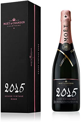 Moët & Chandon Grand Vintage Rosé 2015 Champagner (0.75 l) in Geschenkpackung
