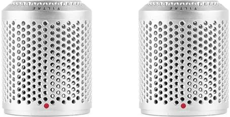 2X Suitable For Dyson Hair Dryer HD01 HD03 HD08 Dustproof Outer Filter Cover Vacuum Cleaner Accessories Silver