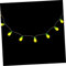 Alipis Saite 10 Ananas-lichterketten 20 Led Fee Licht Schlafzimmer Festival String Licht Flexible Draht Mit Batterie Betrieben Zimmer String Licht Hochzeit Eisen Dekorative Lichter