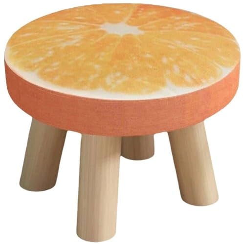 Abbdbd Massivholz Hocker Hause Runde Niedrigen Hocker Nette Kinder Sofa Hocker Stuhl Cartoon Kleinen Hocker Massivholz Couchtisch Hocker