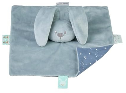 Nattou Comforter Doudou Rabbit LAPIDOU, 27 cm, Lapidou Copper Green