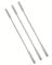 Zeayebsr 3PCS misurini da laboratorio a doppia estremità, 18 cm, in acciaio inox, con spatola a metà arrotondata e piatta,spatola da laboratorio,laboratorio en forma de U