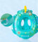 Flotador inflable de dinosaurio para niños con pistola de agua integrada, PVC extra grueso (0,25 mm) para divertirse en la piscina y en la playa