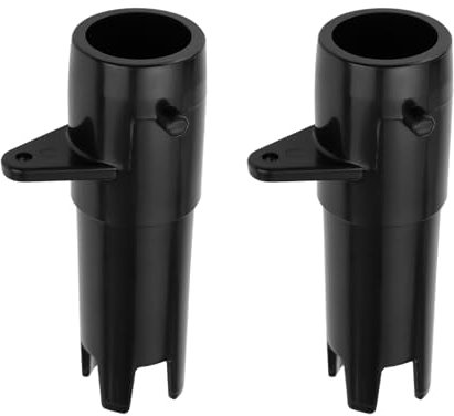 VGOL 2 Adaptateurs de Lot de Tuyau de Gonflage Et de Dégonflage pour Baignoire Valve de Dégonflage de Rechange Compatible avec Bestway Compatible avec Coleman Noir