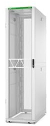 APC NetShelter SX Gen 2 - Schrank Netzwerkschrank - 2258 (H) x 600 (B) x 1200 (T) mm, mit Seiten - bodenstehend - weiß - 48U - 48.3 cm (19)