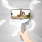 Qukaim Stabilizzatore cardanico pieghevole per smartphone, stabilizzatore Vlog anti-shake a 3 assi, carico massimo 260 g, modalità orizzontale/verticale, Face Tracking, zoom, timelapse, mini treppiede