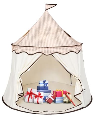 Kids Play Tent - Indoor Secret House, Breathable Fabric Game Room with Mesh, Foldable Lightweight Adventure Playroom, Ideal for Kindergarten Bedroom School Party