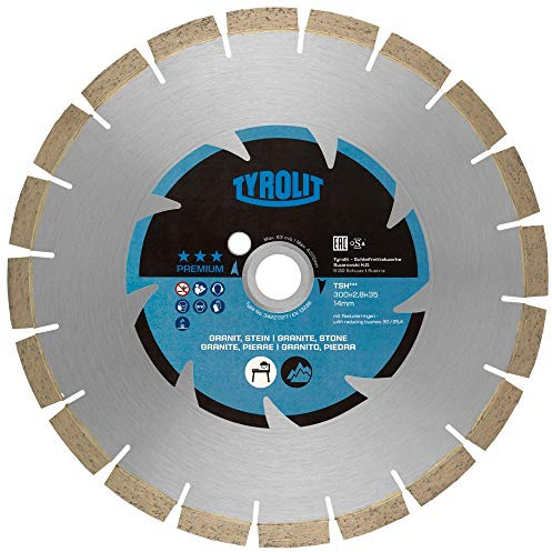 TYROLIT Diamant-Nassschnitttrennscheibe Premium TSH*** 350 x 2.8/14 mm