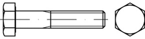 50 Sechskantschrauben ISO 4014 10.9 verzinkt M12x100