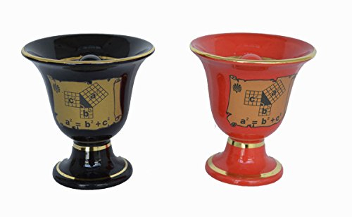 2 pièces Coupe de Pythagore Justice Théorème de Pythagore Grec Grand Mathématicien
