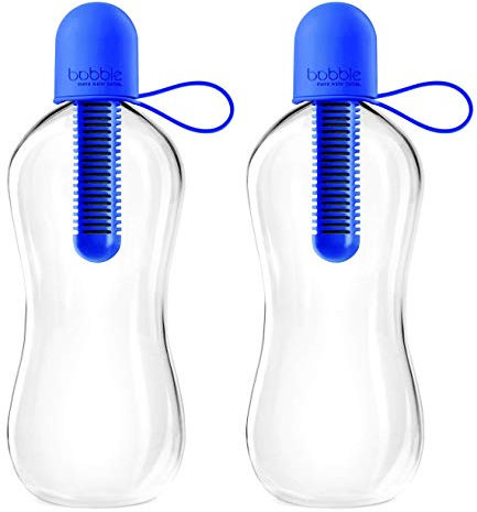 Bobble HF185 Classic Wasserflasche, Kunststoff, Marineblau